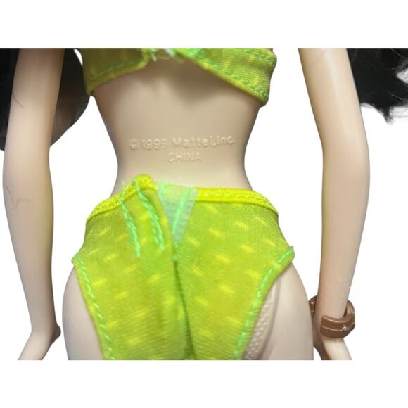 Mattel Barbie My Scene Doll 1999 Watch Swimsuit Earrings Bikini Toy y2k - Picture 5 of 7